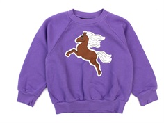 Mini Rodini sweatshirt purple horse